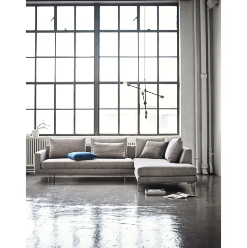 Wendelbo Edge V2 Modulsofa 12+34 Soft 3/Sort