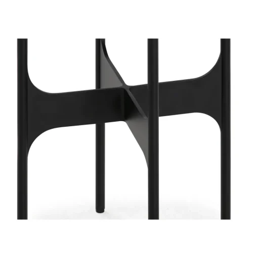 Wendelbo Floema SidebordØ40 Sort Nero Marquina Marmor
