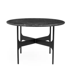 Wendelbo Floema SofabordØ60 Sort Nero Marquina Marmor