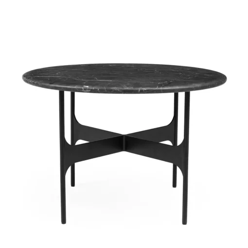 Wendelbo Floema SofabordØ60 Sort Nero Marquina Marmor