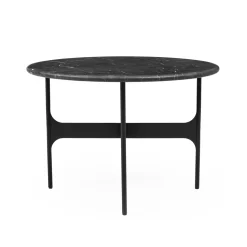 Wendelbo Floema SofabordØ60 Sort Nero Marquina Marmor