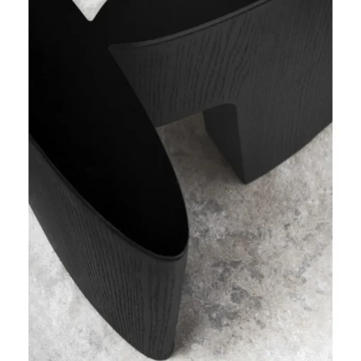 Wendelbo Glyph Occasional SofabordØ70 cm Sort