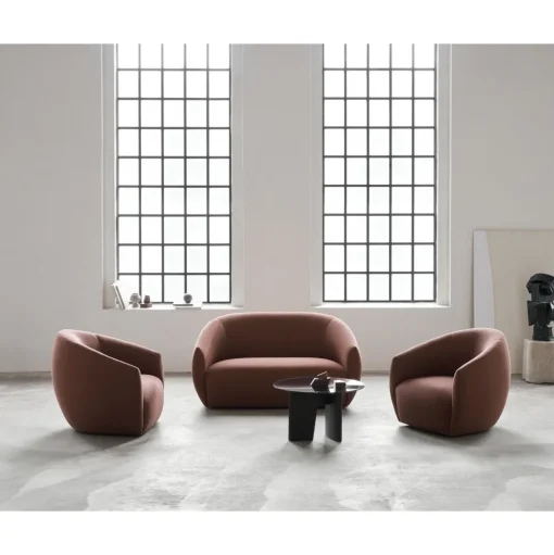 Wendelbo Glyph Occasional SofabordØ70 cm Sort