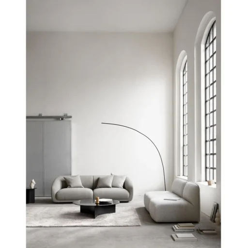 Wendelbo Montholon Sofa 3-seater Bosa 04/Sort Bejdset Egetrá