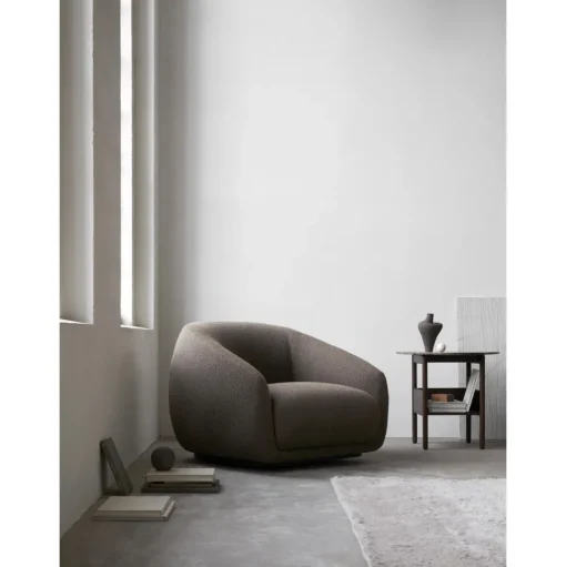 Wendelbo Montholon Sofa 3-seater Bosa 04/Sort Bejdset Egetrá