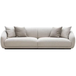 Wendelbo Montholon Sofa 3-seater Bosa 04/Sort Bejdset Egetrá