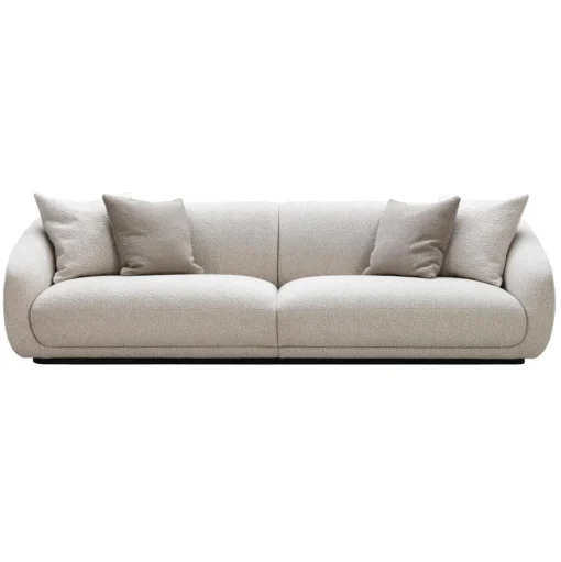 Wendelbo Montholon Sofa 3-seater Bosa 04/Sort Bejdset Egetrá