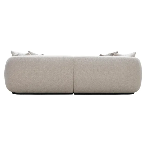 Wendelbo Montholon Sofa 3-seater Bosa 04/Sort Bejdset Egetrá