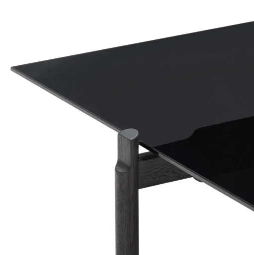 Wendelbo Notch Rectangular Sofabord Stor Sort