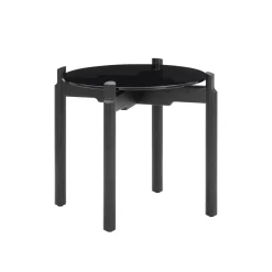 Wendelbo Notch Round Sidebord Lille Sort
