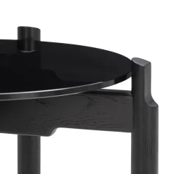 Wendelbo Notch Round Sidebord Lille Sort