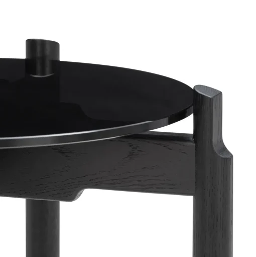 Wendelbo Notch Round Sidebord Lille Sort