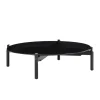 Wendelbo Notch Round Sofabord Stor Sort