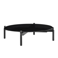 Wendelbo Notch Round Sofabord Stor Sort