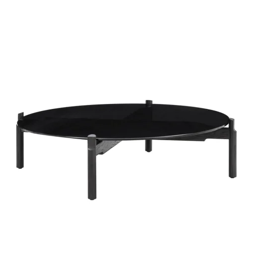 Wendelbo Notch Round Sofabord Stor Sort