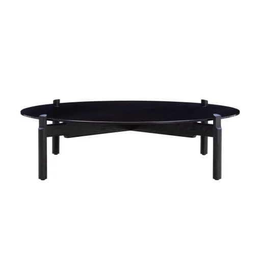 Wendelbo Notch Round Sofabord Stor Sort