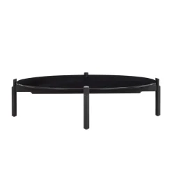 Wendelbo Notch Round Sofabord Stor Sort