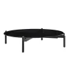 Wendelbo Notch Round Sofabord Ekstra Stor Sort