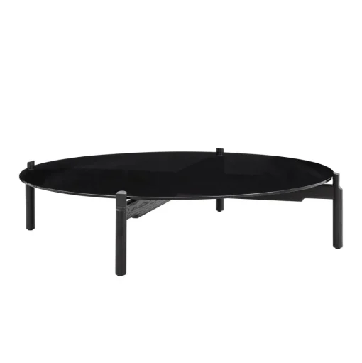 Wendelbo Notch Round Sofabord Ekstra Stor Sort