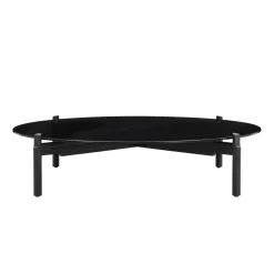 Wendelbo Notch Round Sofabord Ekstra Stor Sort