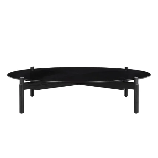 Wendelbo Notch Round Sofabord Ekstra Stor Sort