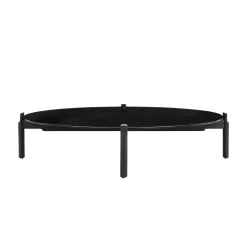 Wendelbo Notch Round Sofabord Ekstra Stor Sort
