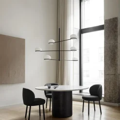 Wendelbo Ovata Spisebord Sort
