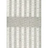 Woodnotes Cut Stripe Gulvtáppe 140x200 Papirgarn/Stone White