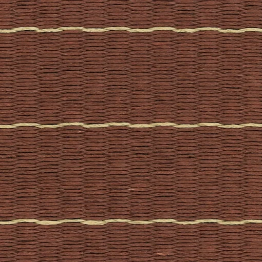 Woodnotes Line Gulvtáppe 200x300 Papirgarn/Rødbrun/Natural