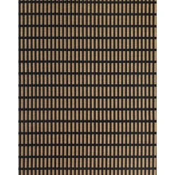 Woodnotes New York Gulvtáppe 170x240 Papirgarn/Sort