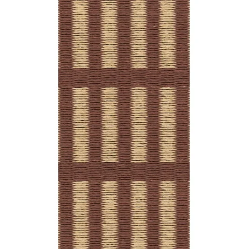 Woodnotes New York Gulvtáppe 200x300 Papirgarn/Rødbrun/Natural