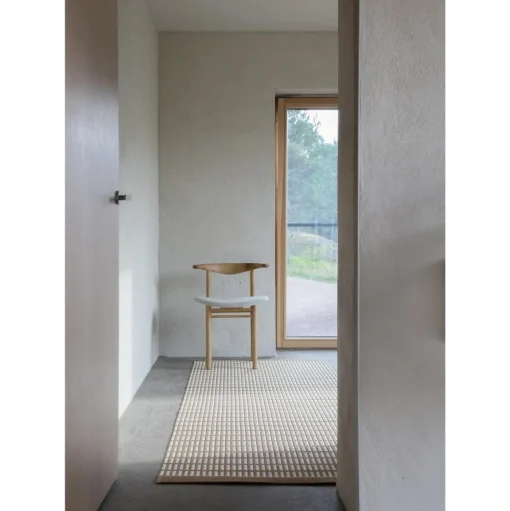 Woodnotes New York Gulvtáppe 170x240 Papirgarn/Natural Hvid