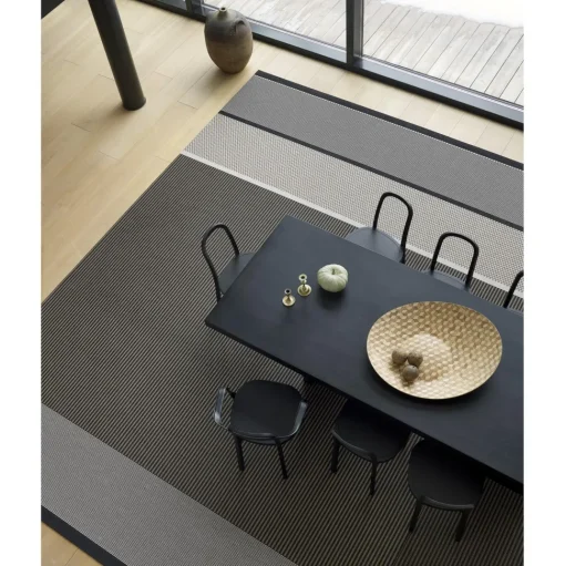 Woodnotes San Francisco Gulvtáppe 140x200 Papirgarn/Nutria Stone