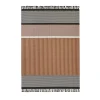 Woodnotes San Francisco Gulvtáppe 140x200 Papirgarn/Rødbrun