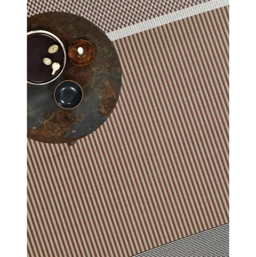 Woodnotes San Francisco Gulvtáppe 140x200 Papirgarn/Rødbrun