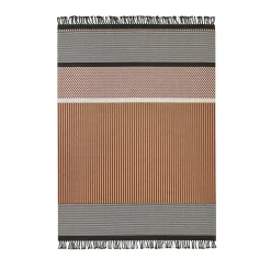 Woodnotes San Francisco Gulvtáppe 170x240 Papirgarn/Rødbrun