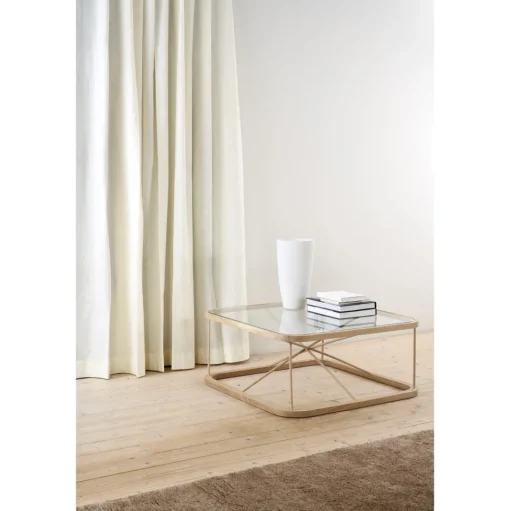 Woodnotes Uni Håndknyttet Uld Gulvtáppe 140 x 200 cm Camel
