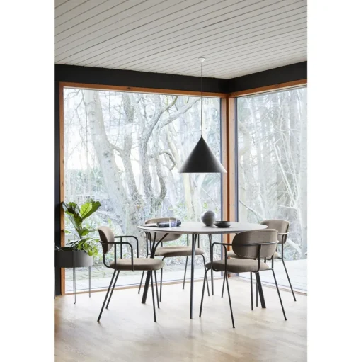 Woud Annular Pendel Stor Sort