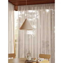 Woud Annular Pendler Stor Beige