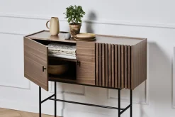 Woud Array Skánk Valnødfiner/Sort 120 cm