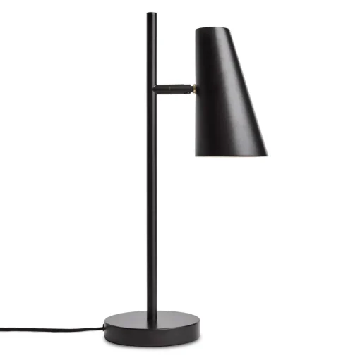 Woud Cono Bordlampe Sort