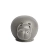 Woud Hibo Hippopotamus Medium Taupe