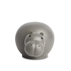 Woud Hibo Hippopotamus Medium Taupe