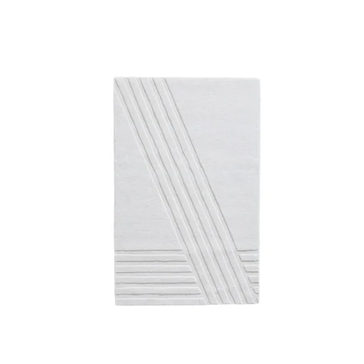 Woud Kyoto Gulvtáppe 140x90 cm Off White