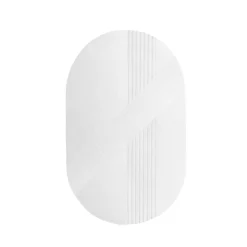 Woud Kyoto Ovalt Guldtáppe 340x210 cm Off White