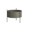 Woud Pidestall Plantepotte Medium Taupe