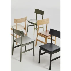 Woud Soma Spisebordsstol Polstret 2 Stk. Oileret Eg/Cognac