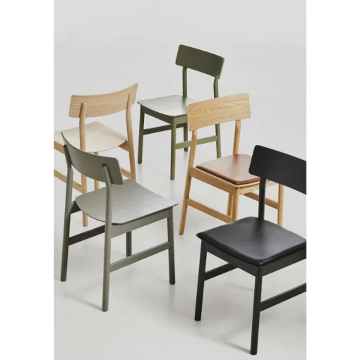 Woud Soma Spisebordsstol Polstret 2 Stk. Oileret Eg/Cognac