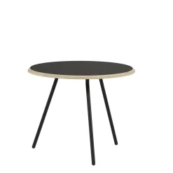 Woud Soround Sofabord Sort LaminatØ60 H49
