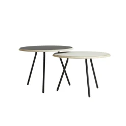 Woud Soround Sofabord Sort LaminatØ60 H44,5